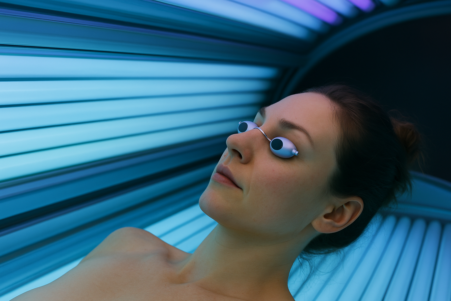 Zonnebank bril: waarom je ogen bescherming nodig hebben