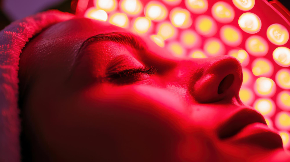 Red light therapy en huidveroudering